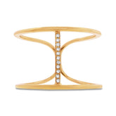0.04ct 14k Yellow Gold Diamond Lady's Ring